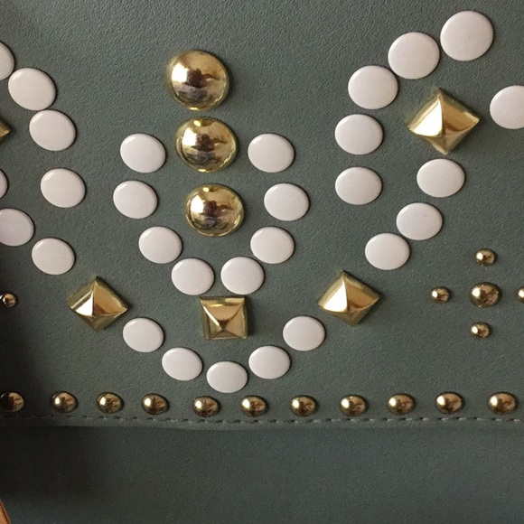 Steve Madden studs tassel shoulder crossbody bag - Picture 4 of 12